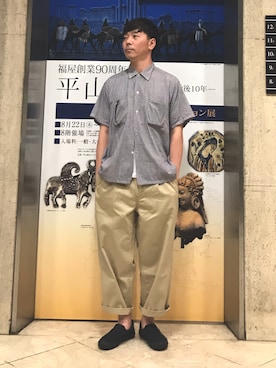 s.namitaさん(メンズ・172cm)の夏コーディネート