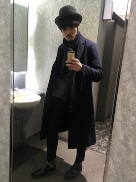 Mさん（メンズ・178cm）の冬コーディネート