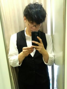 「アイテム（フォーマルスーツ/小物）」を使った、あ⚪たさん（メンズ・166cm・30代）の秋コーディネート