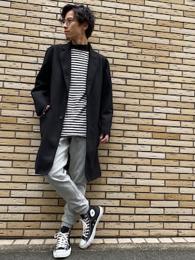 Yuuki Nakajima(中島雄基)さん（メンズ・173cm）の秋コーディネート