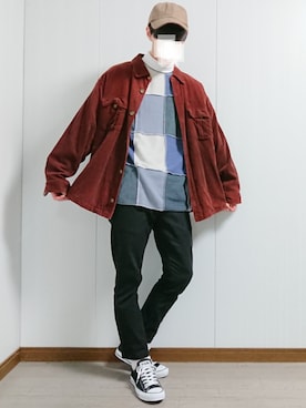 「THE SCOTCH HOUSE（スコッチハウス）のアイテム（ジャケット/アウター）」を使った、ぬー*さん（メンズ・174cm）の秋コーディネート