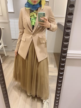 「theory（セオリー）のアイテム（ジャケット/アウター）」を使った、Fashion junky  さん（レディース・159cm）の秋コーディネート