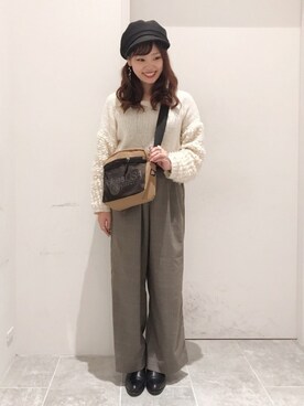 「Discoat」｜「アイテム（ブーティ）」を使った、su8zu1koさん（レディース・150cm）の秋コーディネート