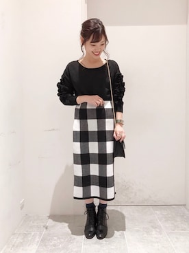 「Discoat Parisien」｜「アイテム（ブーツ）」を使った、su8zu1koさん（レディース・150cm）の冬コーディネート