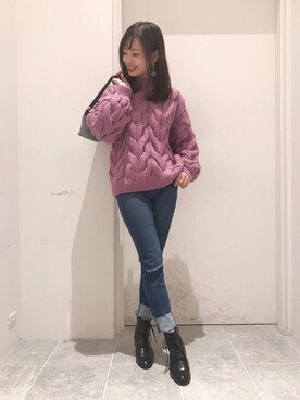 「Discoat Parisien」｜「アイテム（ブーツ）」を使った、su8zu1koさん（レディース・150cm）の冬コーディネート