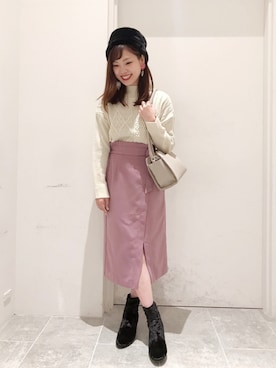 「Discoat」｜su8zu1koさん（レディース・150cm）の冬コーディネート