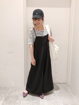 「Lee（リー）のアイテム（帽子）」を使った、su8zu1koさん（レディース・150cm）の春コーディネート