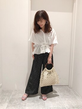 「Discoat Parisien」｜「アイテム（アクセサリー）」を使った、su8zu1koさん（レディース・150cm）の春コーディネート
