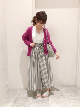「Discoat Parisien」｜「アイテム（アクセサリー）」を使った、su8zu1koさん（レディース・150cm）の春コーディネート