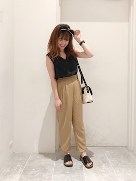 「ターバン」｜su8zu1koさん（レディース・150cm）の夏コーディネート