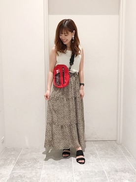 「Dickies（ディッキーズ）のアイテム（バッグ）」を使った、su8zu1koさん（レディース・150cm）の夏コーディネート