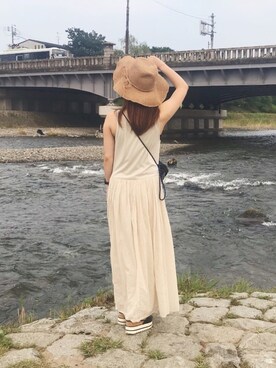 「bach（バッハ）のアイテム」を使った、su8zu1koさん（レディース・150cm）の夏コーディネート