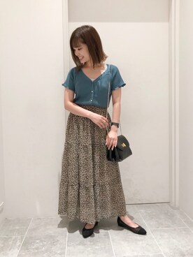 「Discoat」｜「アイテム（キャミソール）」を使った、su8zu1koさん（レディース・150cm）の夏コーディネート