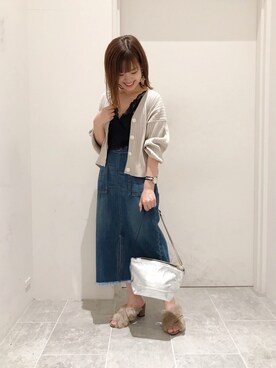 「Discoat」｜「アイテム（腕時計）」を使った、su8zu1koさん（レディース・150cm）の夏コーディネート