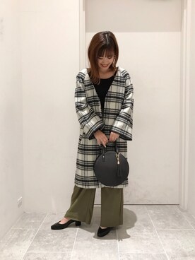 「シャギー」｜「アイテム（その他）」を使った、su8zu1koさん（レディース・150cm）の秋コーディネート
