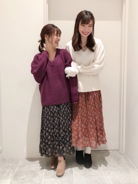 「Discoat」｜「アイテム（ブーティ）」を使った、su8zu1koさん（レディース・150cm）の秋コーディネート