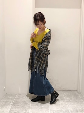 「カシミヤタッチ」｜su8zu1koさん（レディース・150cm）の冬コーディネート