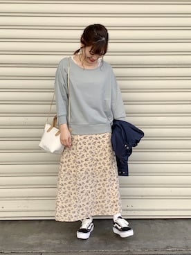 「Discoat」｜「アイテム（キャミソール）」を使った、su8zu1koさん（レディース・150cm）の春コーディネート