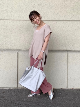 「Discoat」｜「アイテム（キャミソール）」を使った、su8zu1koさん（レディース・150cm）の夏コーディネート