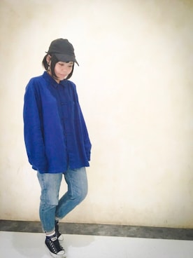 Hさん（レディース・157cm）の春コーディネート