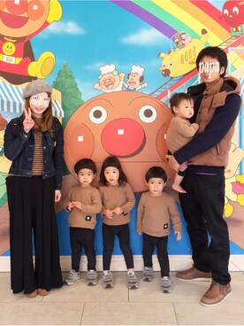 KAOさん(キッズ・90cm)の春コーディネート