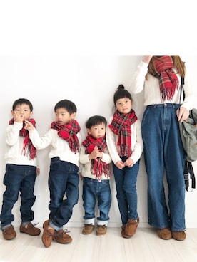 KAOさん(キッズ・100cm)の秋コーディネート