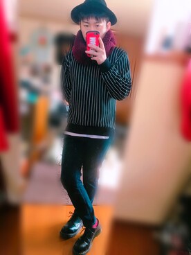 tatuyaさん（メンズ・168cm）の冬コーディネート