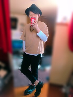 tatuyaさん（メンズ・168cm）の春コーディネート