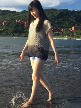 「Seaside」｜Joyceさん（レディース・158cm）の冬コーディネート