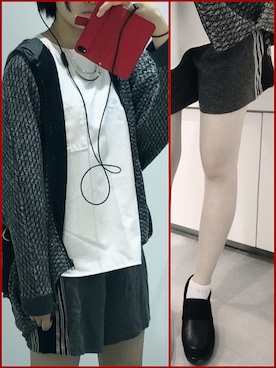 「チャイハネ（チャイハネ）のアイテム（その他アウター）」を使った、せりざわさん（レディース・167cm）の春コーディネート