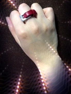 「アイテム（アクセサリー、レッド系）」を使った、ひよん‪‪☺︎‬さん（レディース・164cm）の春コーディネート