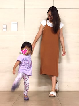 「ｱﾅｯﾌﾟ」｜間宮れいなさん（レディース・161cm）の夏コーディネート