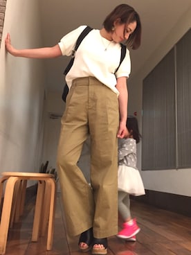 間宮れいなさん（レディース・161cm）の春コーディネート