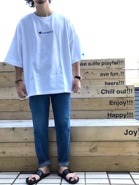 SAIさん（メンズ・170cm）の夏コーディネート