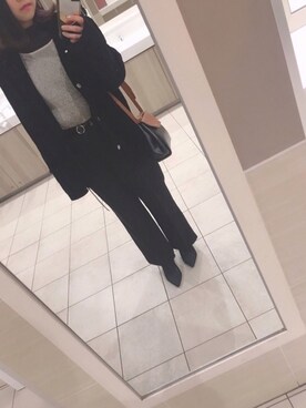 nnさん（レディース・153cm）の冬コーディネート