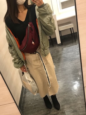 nnさん(レディース・153cm)の春コーディネート