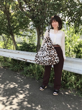「アイテム（イヤリング）」を使った、twinkletwinsさん（レディース・150cm・20代）の夏コーディネート