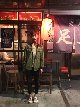 mwaminifu さん（メンズ・167cm）の春コーディネート