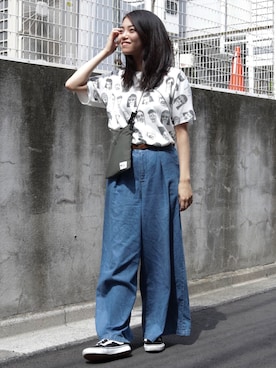 AOI.Sさん（レディース・163cm）の夏コーディネート