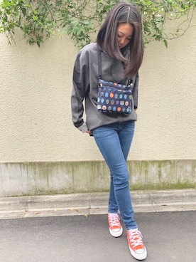 AOI.Sさん（レディース・163cm）の冬コーディネート