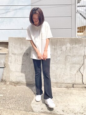 「reca（レカ）のアイテム（レッグウェア）」を使った、AOI.Sさん（レディース・163cm）の夏コーディネート