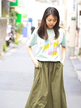 AOI.Sさん(レディース・163cm)の夏コーディネート