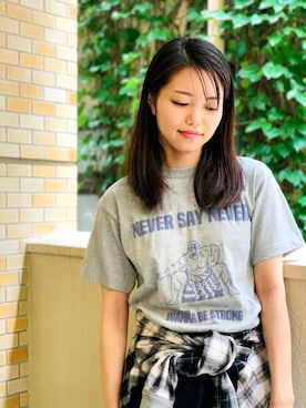 「相撲」｜AOI.Sさん（レディース・163cm）の夏コーディネート