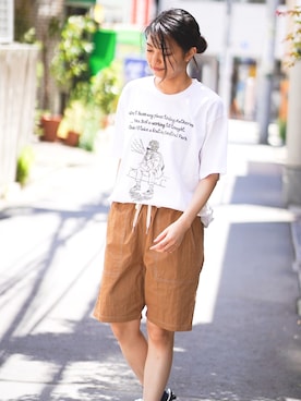 AOI.Sさん(レディース・163cm)の夏コーディネート