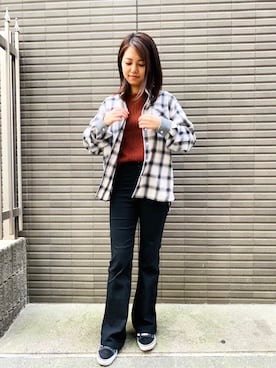 AOI.Sさん（レディース・163cm）の秋コーディネート