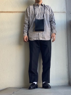 「JIL SANDER（ジルサンダー）のアイテム」を使った、takuさん（メンズ・166cm）の秋コーディネート