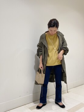 「SHENERY（シーナリー）のアイテム（チョーカー）」を使った、GOTO_156cmさん（レディース・156cm）の秋コーディネート