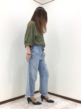 「オリエンタルトラフィック」｜ORientalTRaffic　新宿ミロード店さん（レディース・162cm）の夏コーディネート