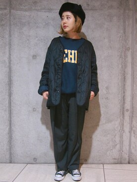 yuiさん（レディース・154cm）の冬コーディネート