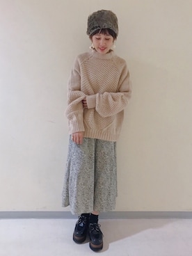 「Another Edition」｜「アイテム（その他シューズ）」を使った、yuiさん（レディース・154cm）の秋コーディネート